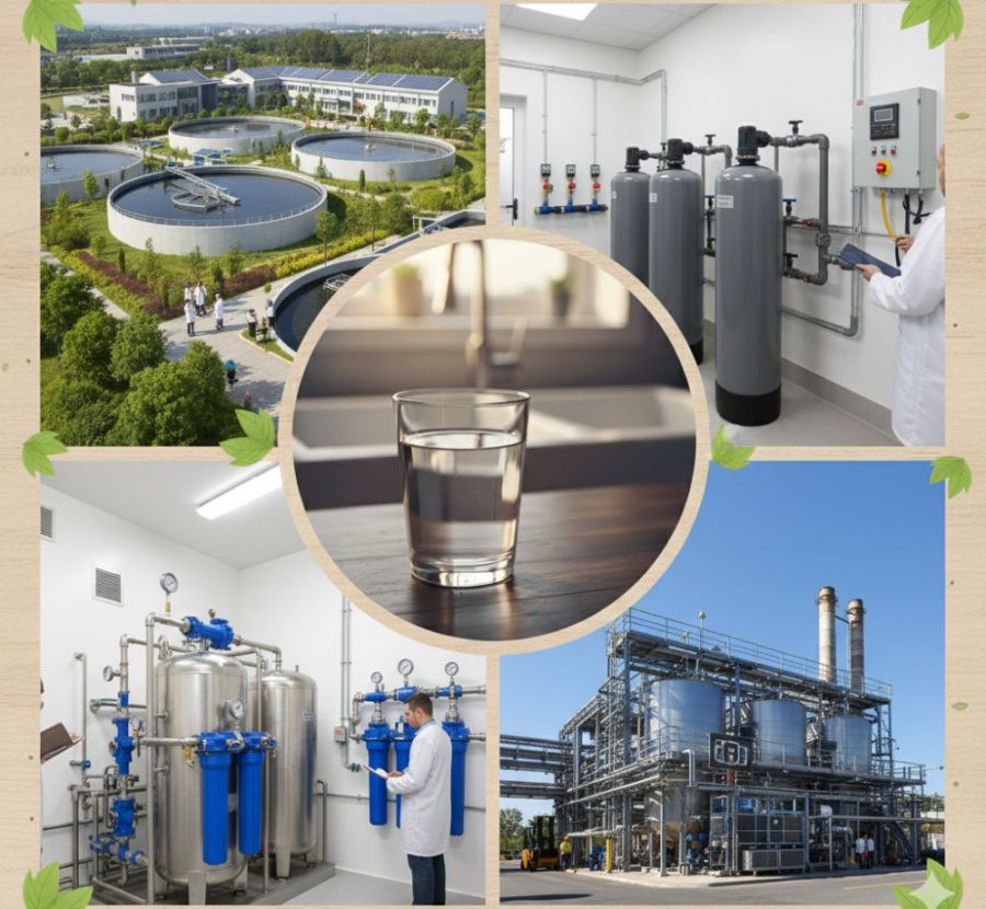 collage of water treatment